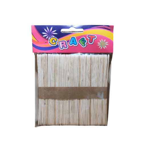 كرافت خشب او خافض لسان صغير ساده 50 قطعة
