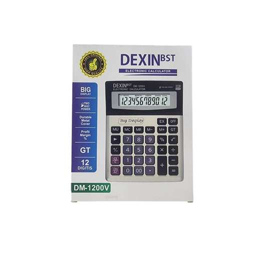 اله حاسبة DEXIN    DM-1200V