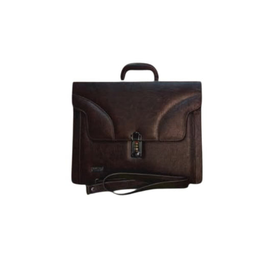 شنطة محامي جلد قفل ارقام