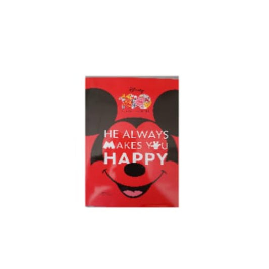 كشكول انجليزي 80 ورقة ديزني