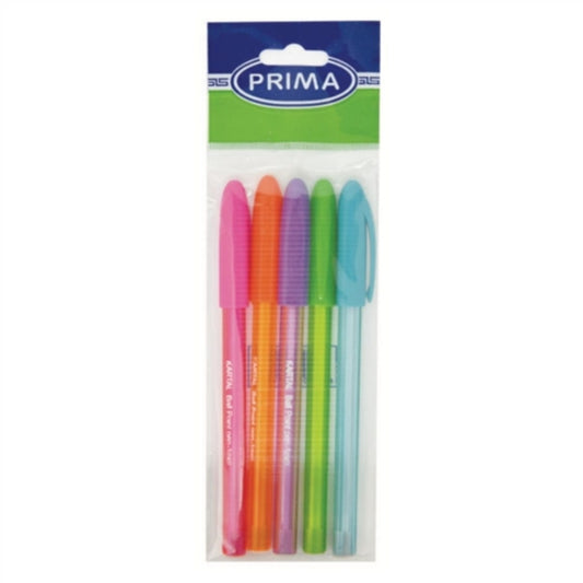 طقم قلم جاف بريما ٤ لون